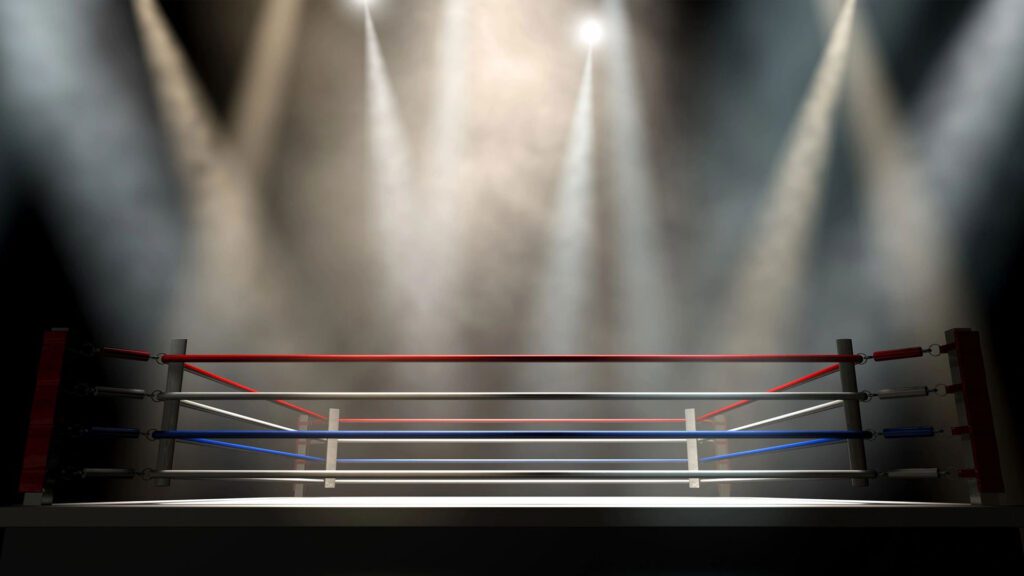 Empty Boxing Ring