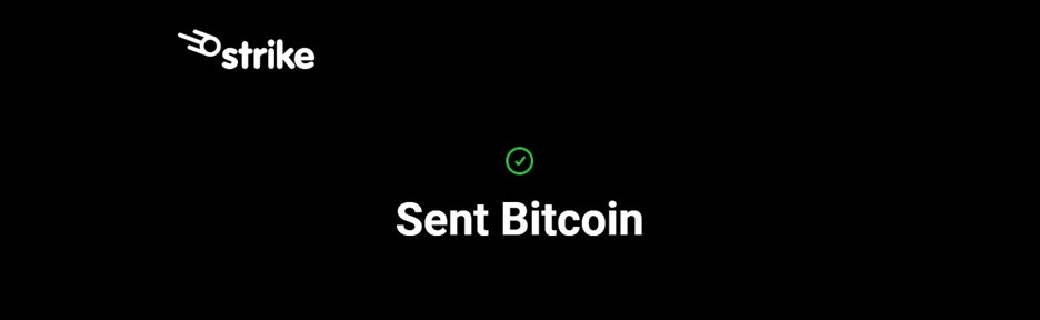 sent bitcoin poster image